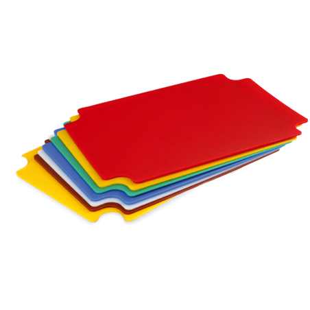 Set de 6 tablas de fibra de colores intercambiables