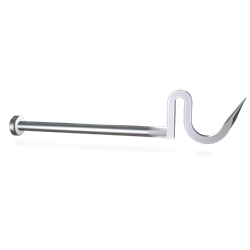 Gancho salchichero con gancho de cordero 200 mm.