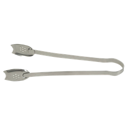 Pinza inox de servir 245x45x32 mm.