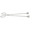 Pinza inox para barbacoa 440x90x40 mm.
