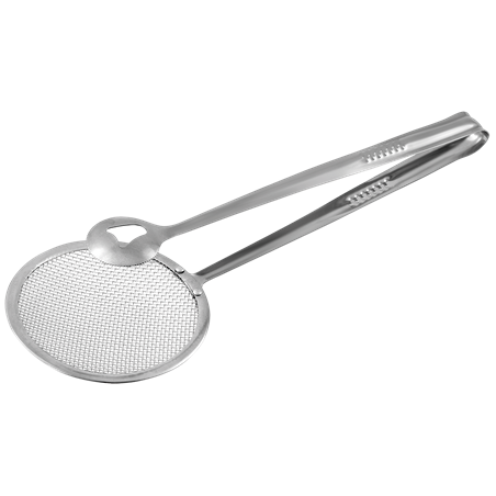 Pinza inox para frituras 280x100x90 mm.