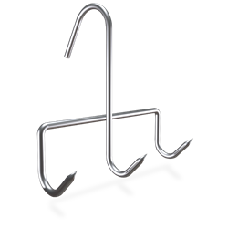 Gancho tres puntas 130 mm.