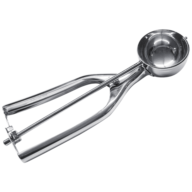 Cuchara porcionadora para helados