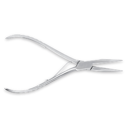 Tenaza quita espinas inoxidable 160x80 mm.