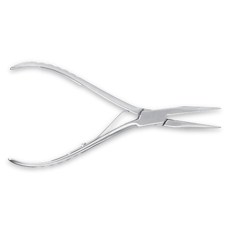 Tenaza quita espinas inoxidable 160x80 mm.