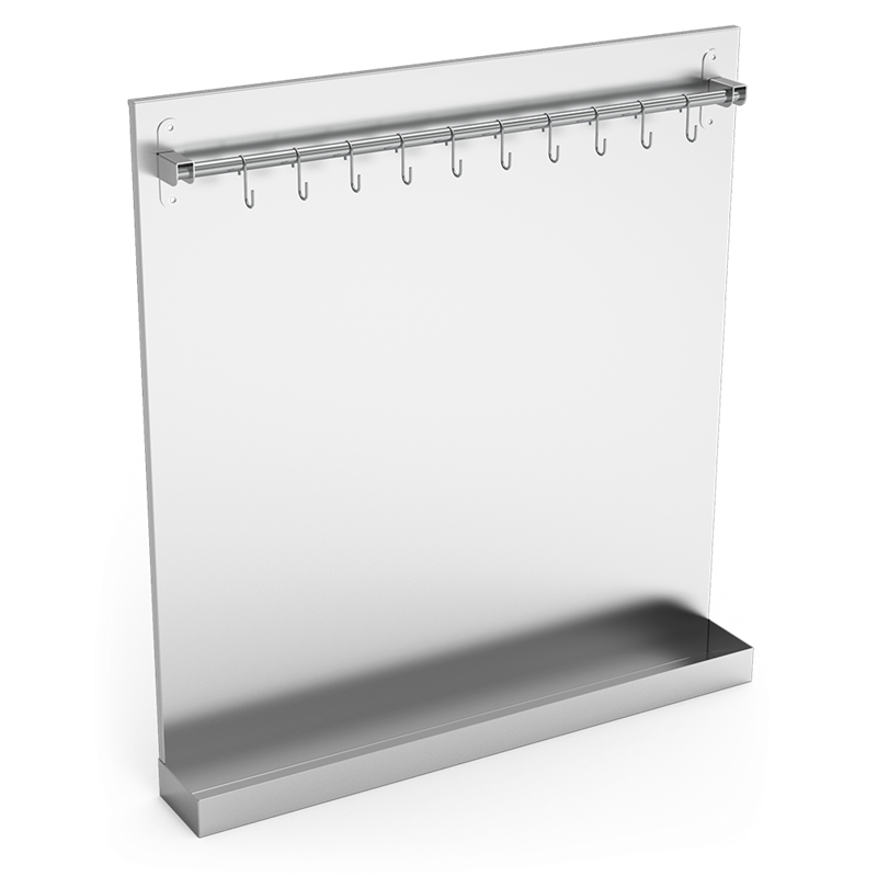 Plafón exposición de embutidos 800x115x850 mm.