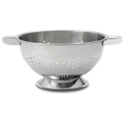 Escurridor inoxidable ø305x200 mm.