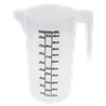 Jarra medidora de plástico 1 lt.