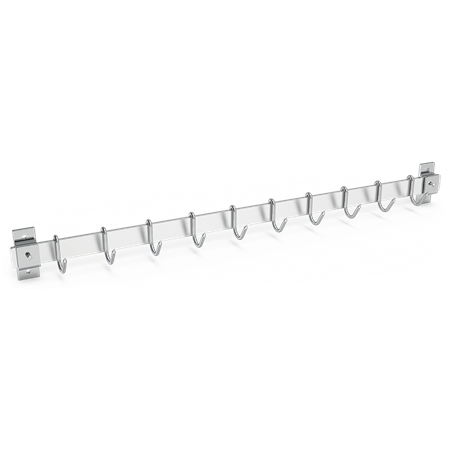 Pletina con 10 ganchos 1500x90x100 mm