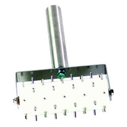 Picador de masa de pizza en acero inox