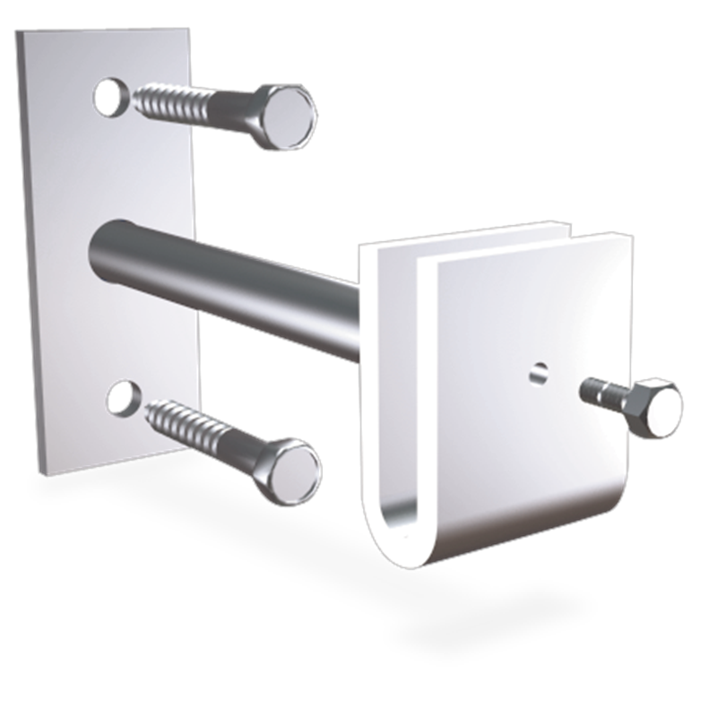 Soporte recto 150 mm.