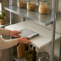 Estante liso para estantería 1400x600x0.8 mm.