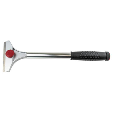 Espátula para planchas de cromoduro 290x100x20 mm.