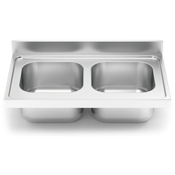 Fregadero 1400x700 2 cubetas