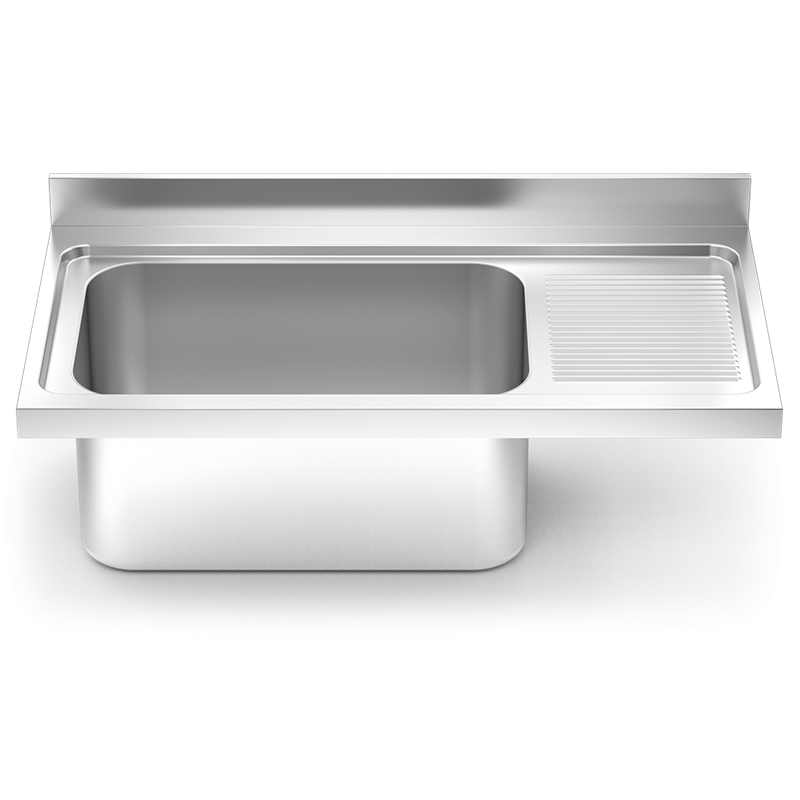 Fregadero 1600x700 1 cubeta gc y 1 escurridor derecha N