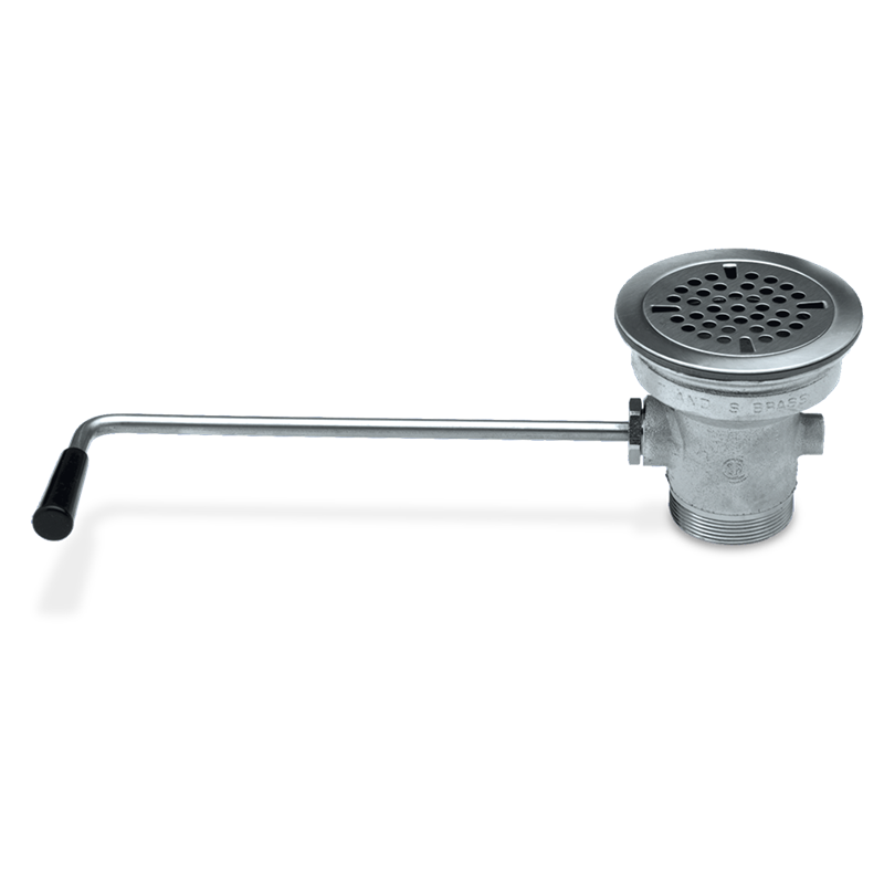 Válvula de descarga rápida con rebosadero de 2"