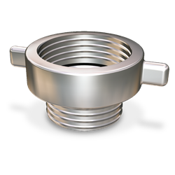 Reductor de 2" a 1 1/2" para válvula de desagüe y