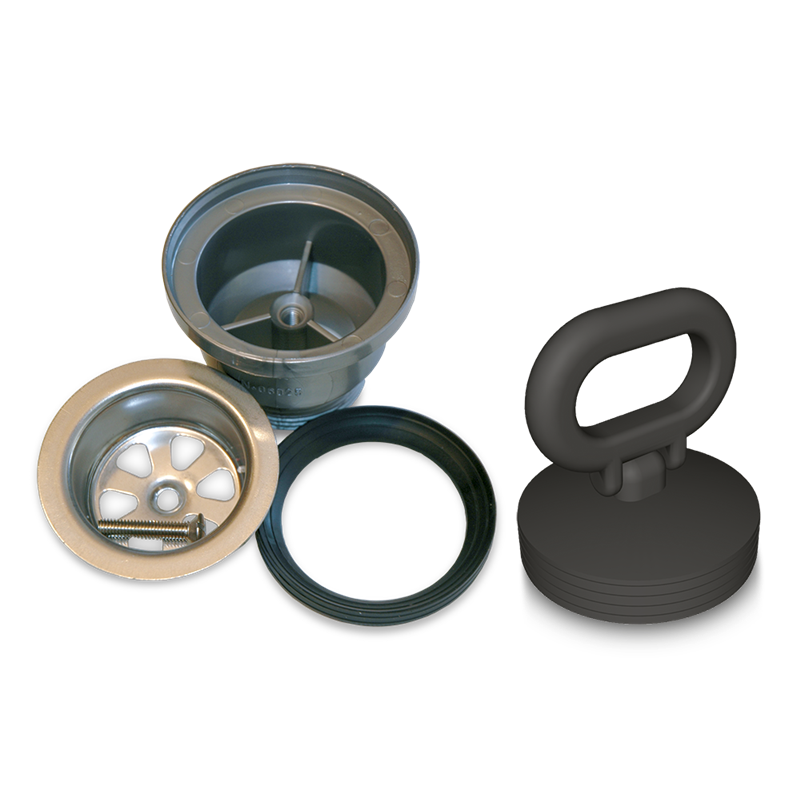 Válvula de desagüe para fregaderos serie 600 y 700 mm.