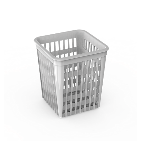 Cestillo para cubiertos de lavavajillas color gris