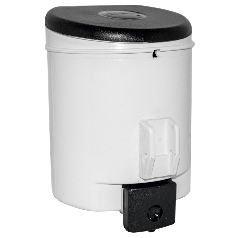 Dosificador de jabón 1 litro 130x135x140 mm.