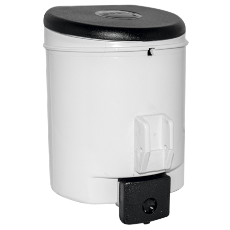 Dosificador de jabón 1 litro 130x135x140 mm.