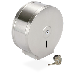 Dispensador de papel higiénico en acero inoxidable