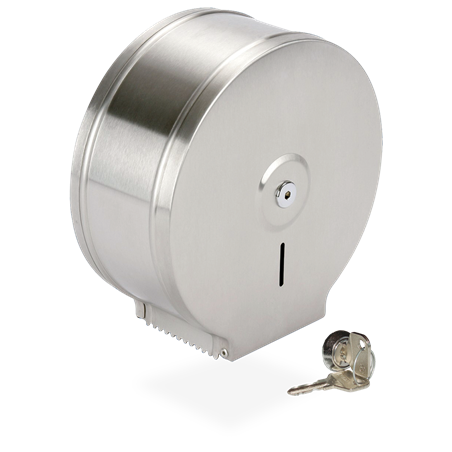 Dispensador de papel higiénico en acero inoxidable