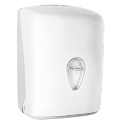 Dispensador de papel mecha en policarbonato