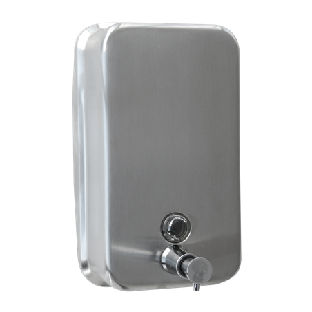 Dosificador de jabón inoxidable 1 lt.