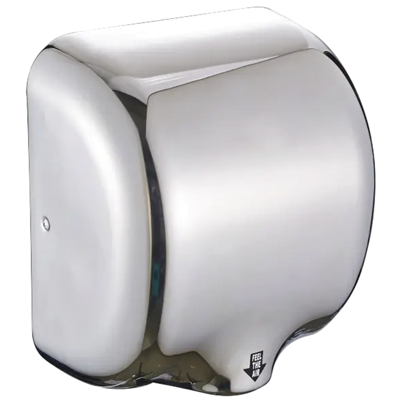 Secamanos óptico inoxidable satinado sin tobera 220x130x290 mm.