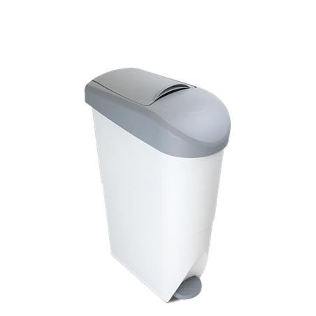 Contenedor higiénico sanitario con apertura a pedal