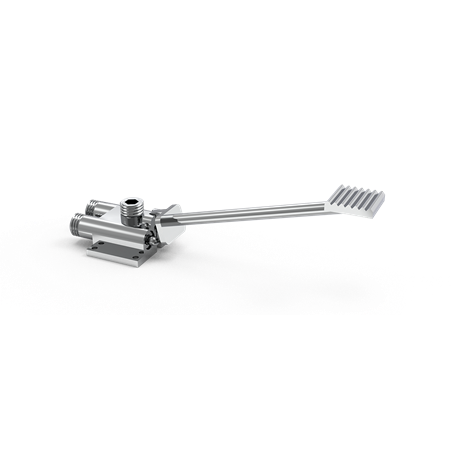 Pedal mezclador de agua fría y caliente M-M-M 1/2"