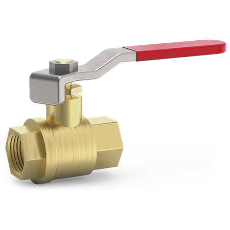 Válvula de esfera H-H de 1/2"