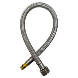 Latiguillo inferior grifo ducha corto