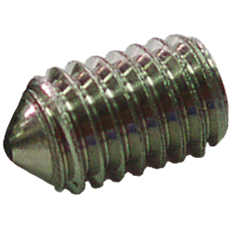 Tornillo de sujeción tope de muelle 6x12 mm.