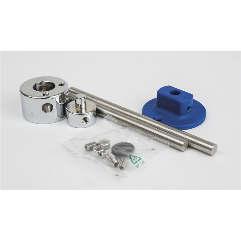 Conjunto de soporte piña y tirante a pared para grifos 463080 y 463081