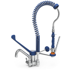 Grifo ducha extra-bajo Serie Monoblock 450x460 mm.