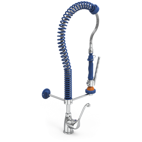 Grifo ducha extra-bajo Serie MN 450x600 mm.