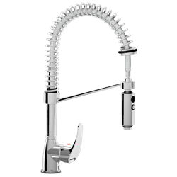 Grifo ducha con tirante Serie Doméstico 230x500 mm.