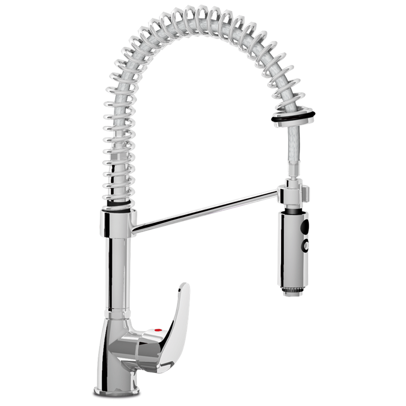 Grifo ducha con tirante Serie Doméstico 230x500 mm.