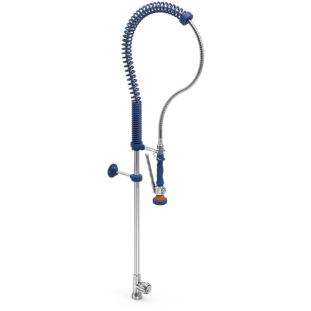 Grifo ducha un agua Serie RD 450x1300 mm.