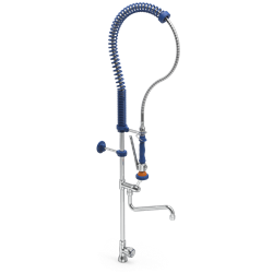 Grifo ducha un agua con caño Serie RD 450x1300 mm.