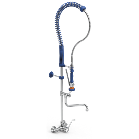 Grifo ducha mural con caño Serie MN 450x1250 mm.