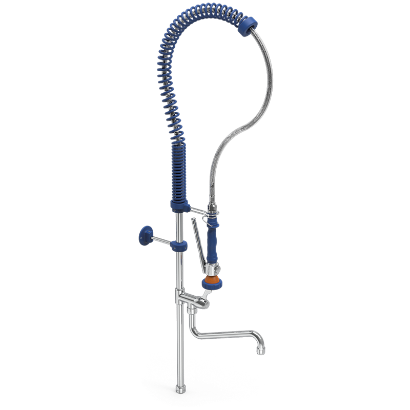 Grifo ducha con caño Serie Basic 450x1200 mm.