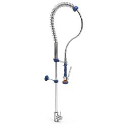 Grifo ducha dos aguas sobremesa inox serie MN