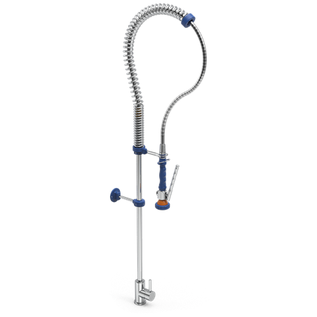 Grifo ducha dos aguas sobremesa inox serie MN