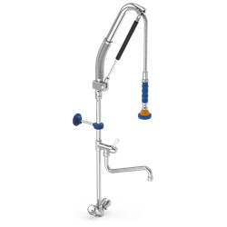 Grifo ducha accionamiento extensible con caño 250x600 mm.