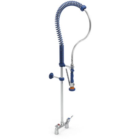 Grifo ducha doble entrada Serie LV 450x1200 mm.