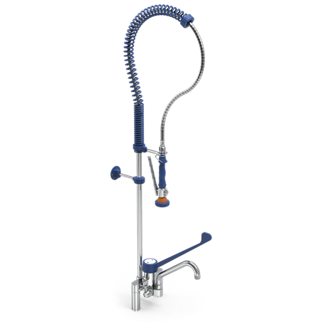 Grifo ducha doble entrada Serie Monoblock 450x1200 mm.