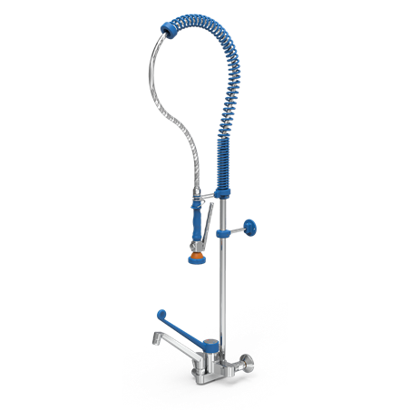 Grifo ducha mural Serie Monoblock 450x1300 mm.